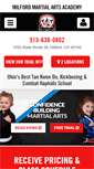 Mobile Screenshot of milfordmartialartsacademy.com